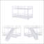 Twin Over Twin Size Metal Bunk Bed With Slide And Guardrails