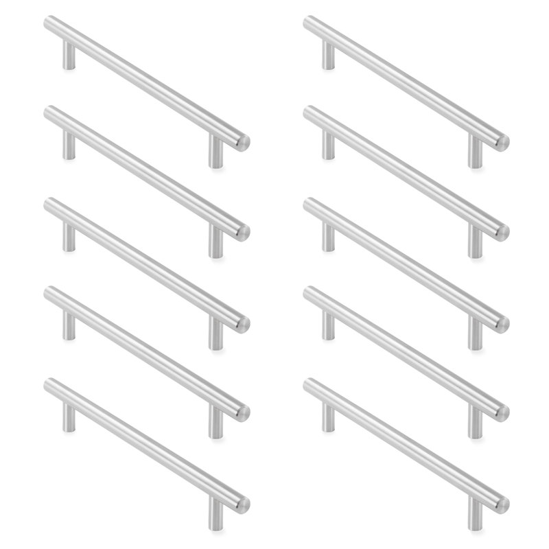 7-1/2" Center Bar Pull Multipack, Satin Nickel