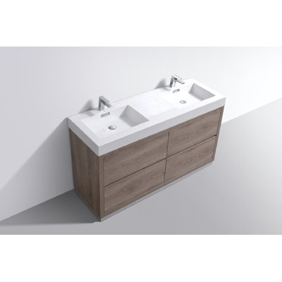 Bryian 59 Double Bathroom Vanity Set