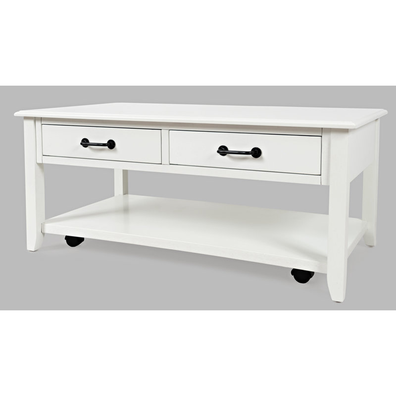 Gallaher Solid Wood Top Coffee Table