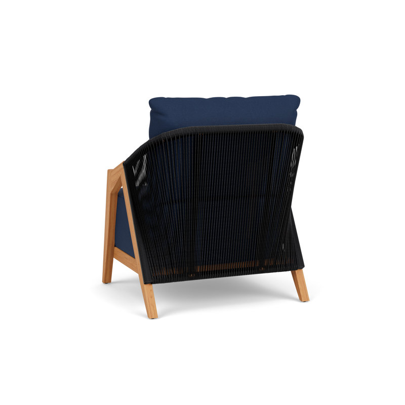 Alpine Outdoor Teak Armchair, Sandberg Navy