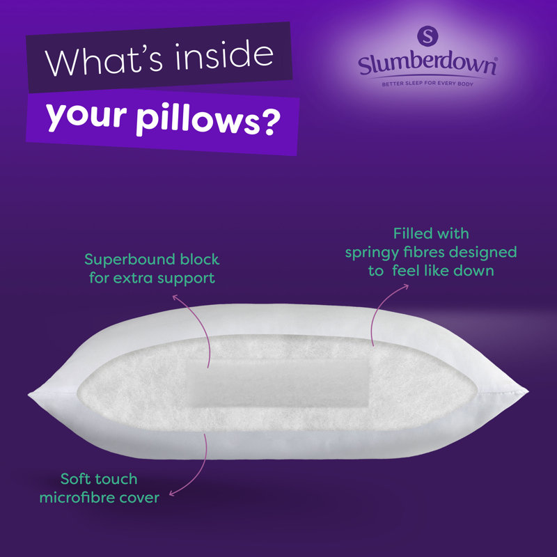 Feels Like Down Super Support Pillow