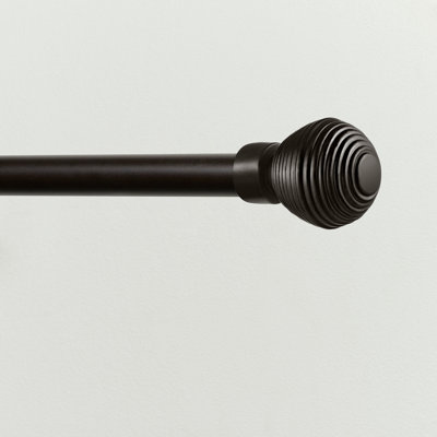 Grijalva Adjustable 1" Single Curtain Rod