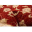 Tapis unique rouge foncé 2 pi 7 po x 14 pi 5 po