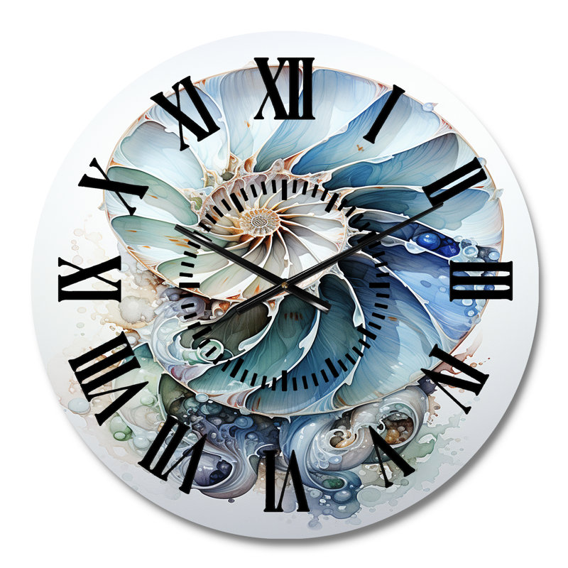 Horloge murale Nautilus, Médium