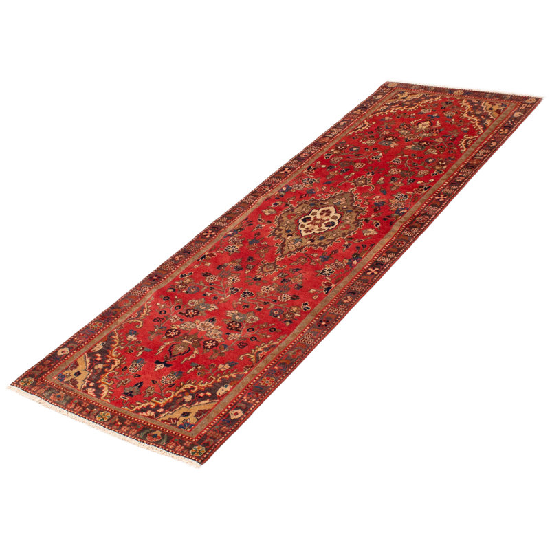 Delene One-of-a-Kind Runner 3'0" X 9'4" 1990s Runner Wool Area Rug
