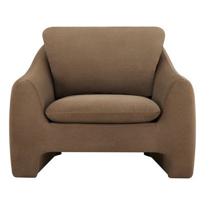 Elodie Rue 42'' Upholstery Modern Armchair