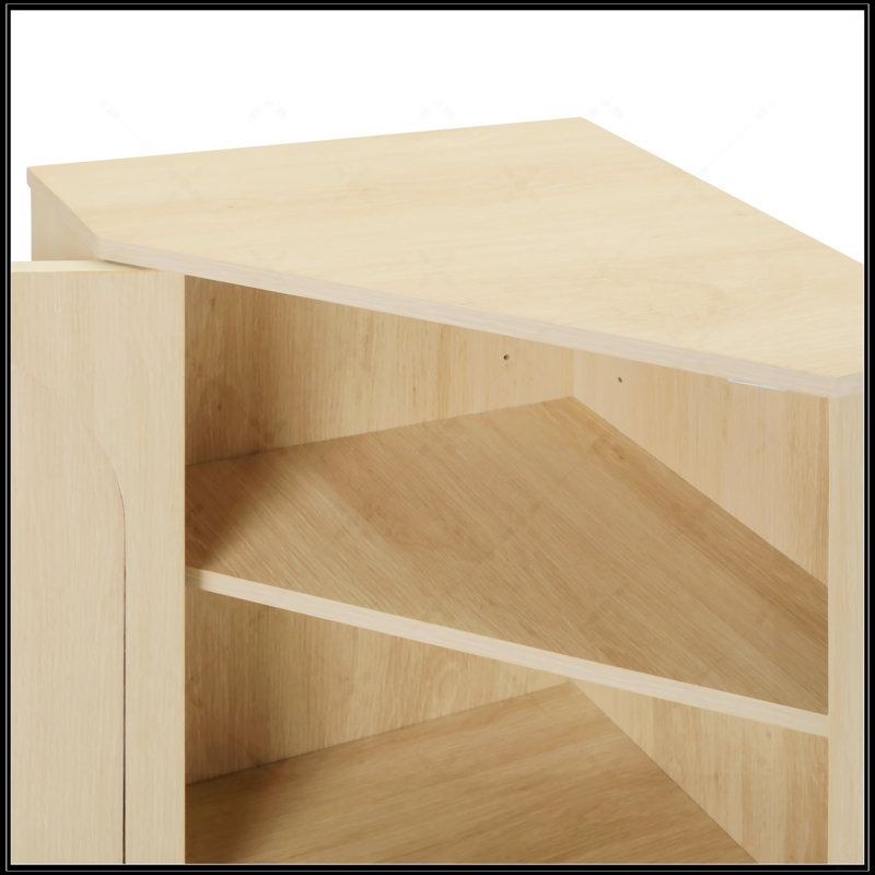Corner Cabinet, Natural