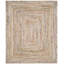 Tapis multicolore en coton tissé à plat à la main Herzig-1949954351