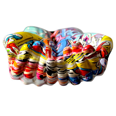 Street Art Hands Out Wall Mount - 9" long