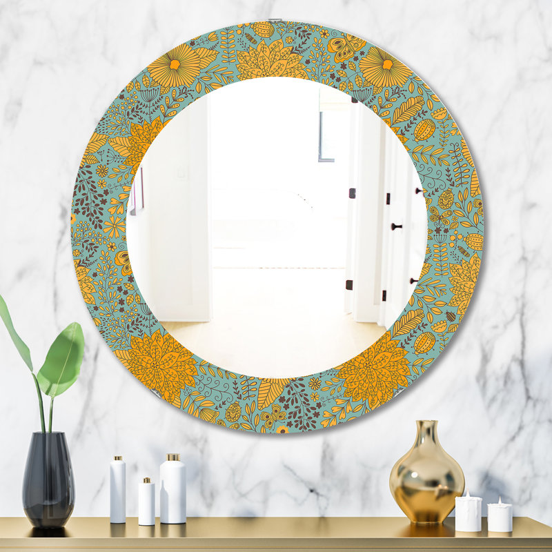 Miroir d'appoint Moods 7 Mid-Century, H 31,5 po x l po