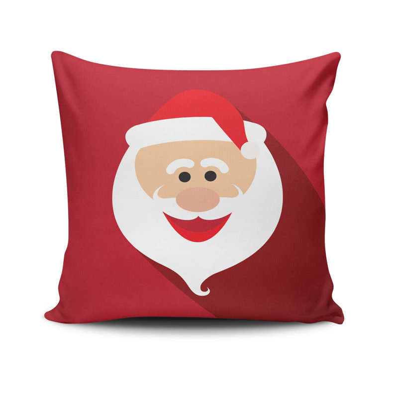 Ola Decorative Cushion, 17.0 x 17.0 Inches, 50% Cotton / 50% Polyester, Machine Washable, Ironable, Silicone Filling, Concealed Zip Closure | Soft & Stylish Throw Pillow for Living Room, Bedroom, & Office Décor