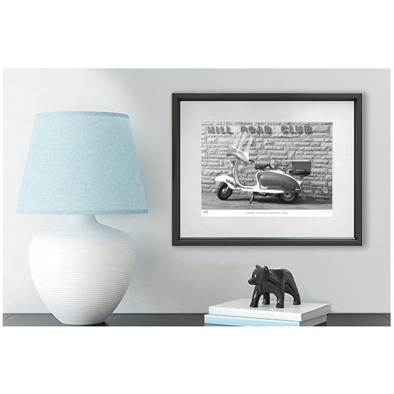 Ashby, Motor Scooter C1965 by Francis Frith - Single Picture Frame Print, 40cm H x 50cm W x 2.3cm D
