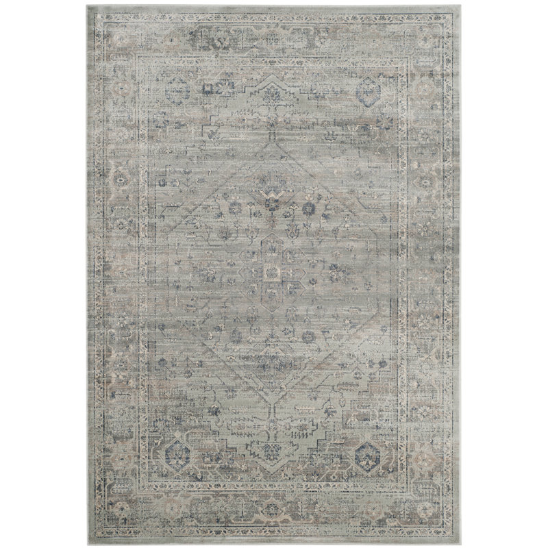 Goff Oriental Hand Woven Area Rug, Rectangle 201 x 279 cm