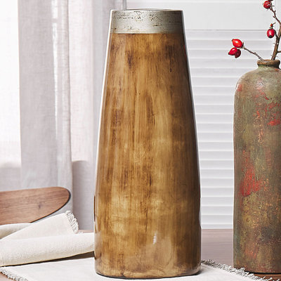 Caulksville Handmade Terracotta Floor Vase