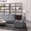 Fauteuil inclinable manuel haute densité en mousse haute densité