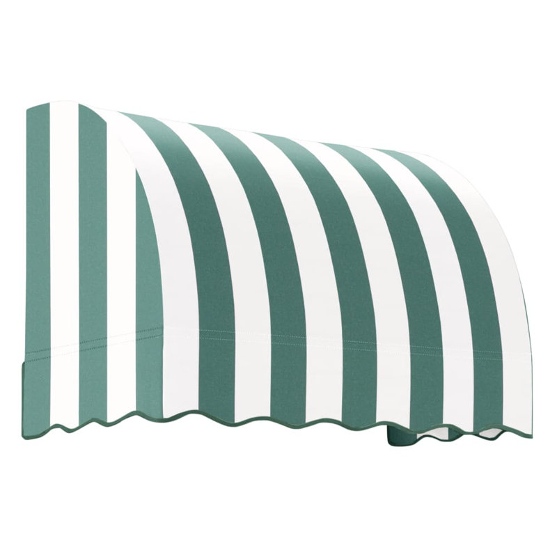 Awntech Savannah Acrylic Fabric Fixed Awning, Navy, 31" H x 124.5" W x 24" D