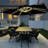 Cheverly 12' x 9' Rectangular Lighted Cantilever Umbrella With Base-265960640