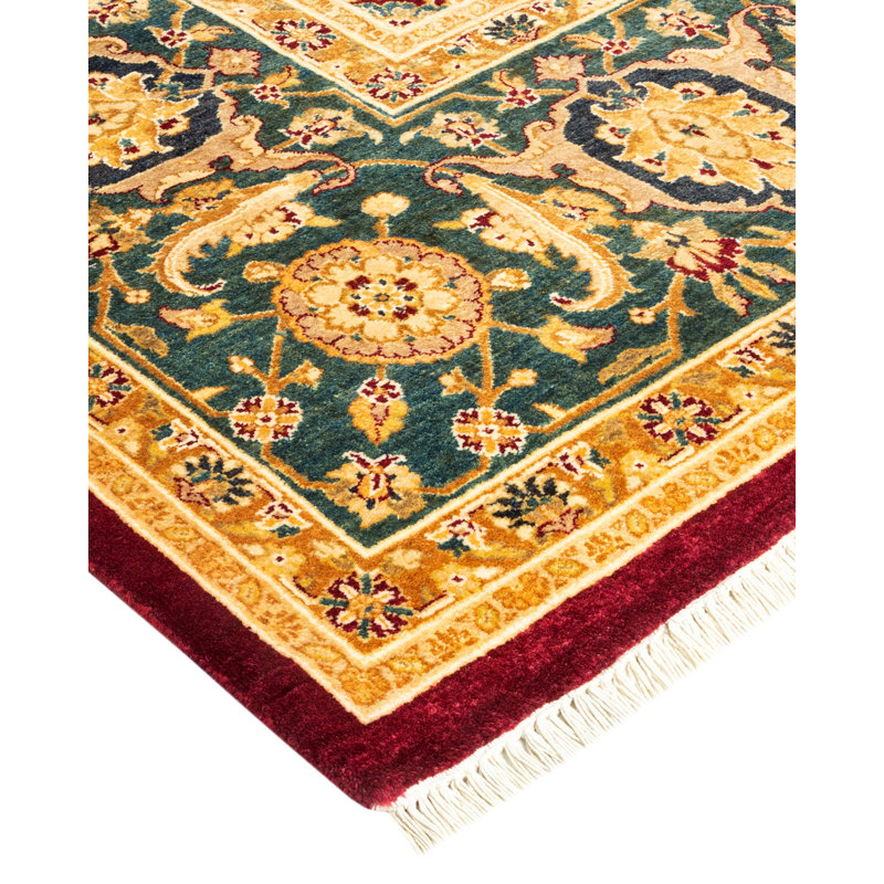 Classic One-of-a-Kind 6' 1" X 9' 6" Hand Knotted Area Rug