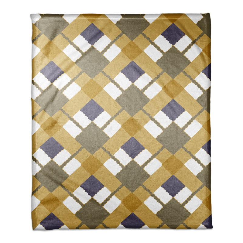  Jeté Argyle, Jaune
