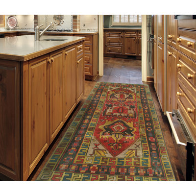 Shatia Wool Oriental Indoor Rug