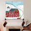 « christmas grange », peinture-33349104-35559478