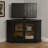 Glass And Oak Wood Corner Tv Stand-50614907