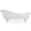Chaise longue avec accoudoirs à volutes-334470860