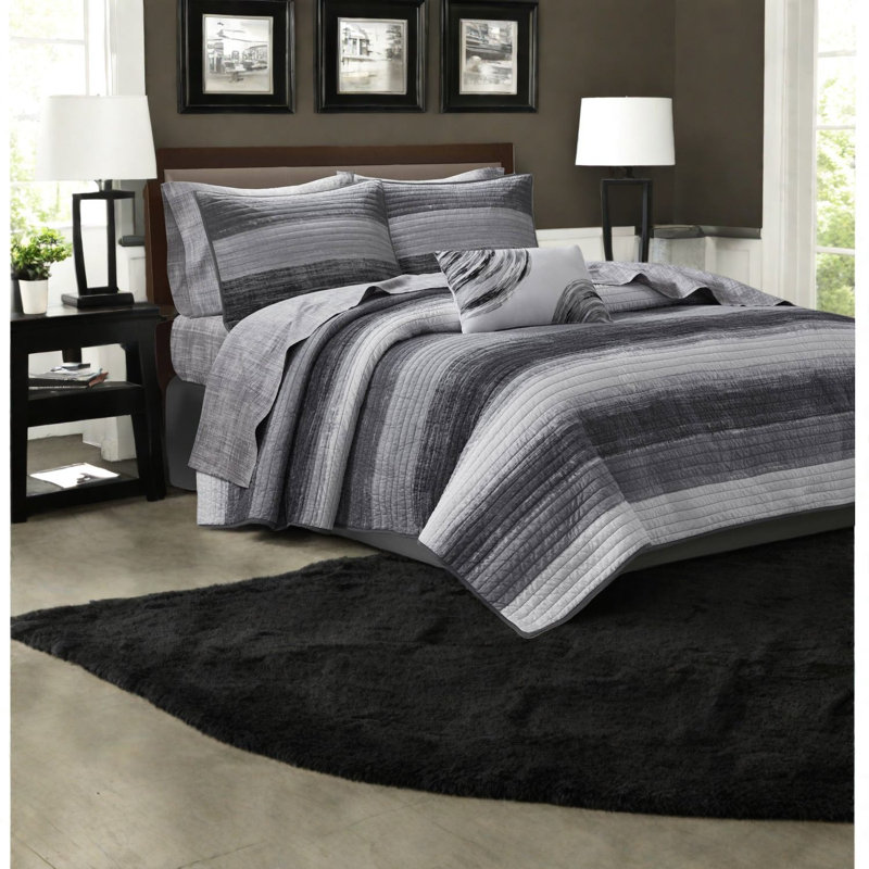 Premium Cal King Bedding Sets, Cotton Microfiber, Modern Home