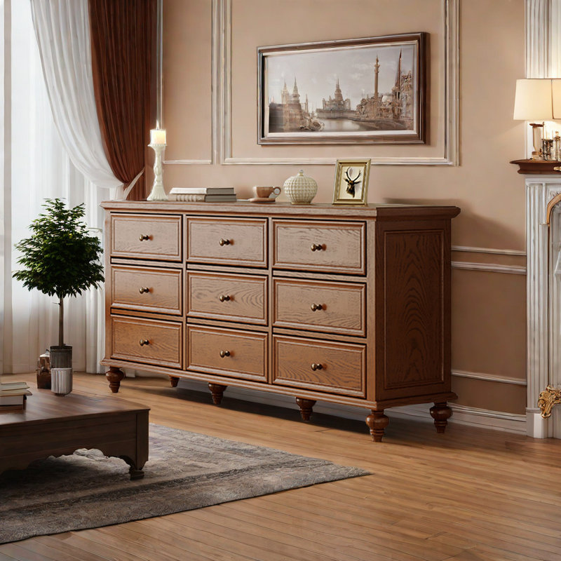 Buffet simple Simple, Brun
