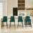 Havenleigh Modern Velvet Bar Stools with Plush Cushion-118318797