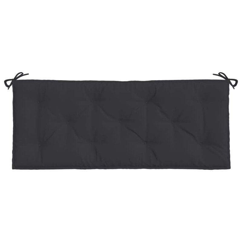 Outdoor 2.8'' Bench Seat Cushion, 47.2" W x 19.7" D, Black