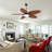 52/62" Tropical Palm Leaf Dimmable Ceiling Fans 5-blade With Lights And Remote-245146264-265682038