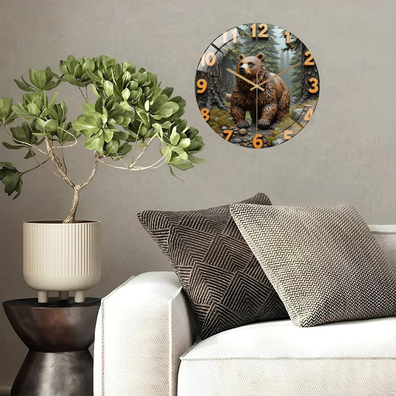 Horloge murale 12 po