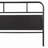 Metal Daybed Platform Bed Frame with Trundle Built-in Casters