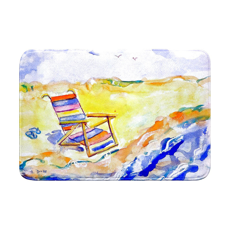 Tapis de bain Betsy Chair, Simple - L 24 po x l 36 po