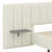 Upholstered Platform Bed with Big Headboard-2131155164