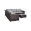 Biles Fully Assembled 8 Piece Rattan Sectional Seating Group with Cushions