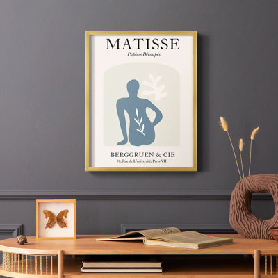 Matisse DVII Framed Print - Solid Wood
