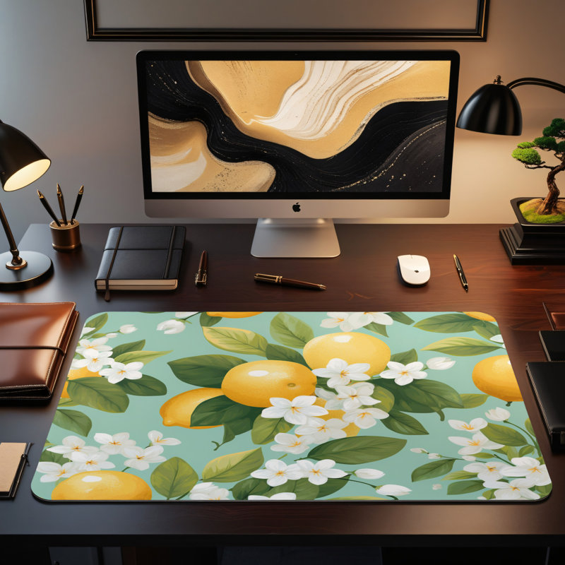 Polyester Desk Pad, 23.6x13.8