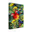Reproduction d’art graphique sur toile tendue perroquet assis-26859943