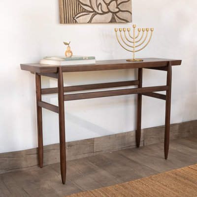 Entwine Wooden Console Table – Entryway Table, Sofa Table, Accent Furniture for Living Room, Hallway, Bedroom