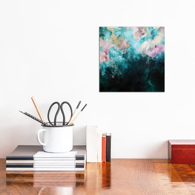 Fields Of Gold Square by Sana Jamlaney - Gallery-Wrapped Canvas Giclée on Canvas