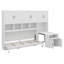 Lit escamotable mural avec placard, tiroirs et bureau Murphy