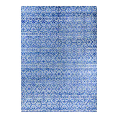 Brazier One-of-a-Kind 9' 0" X 12' 4" Area Rug Blue