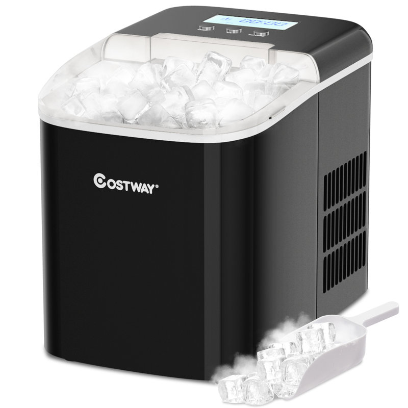 Costway Countertop Snow Cone Maker, Black