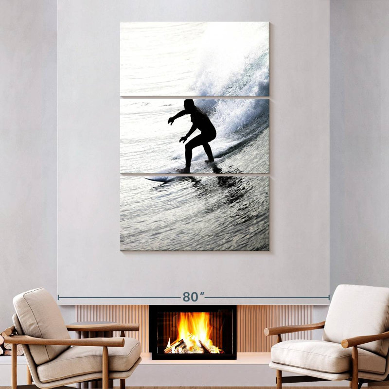 Sireci Shadow Surfer, 74'' H x 48'' W