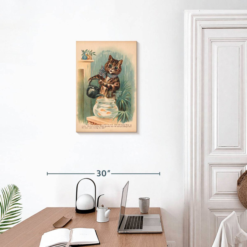 Louis Wain Cats V, H 24 po x l 16 po