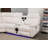Palerem 98.5" Wide Vegan Leather Power Reclining Sectional with LED, USB and SubWoofer Sound System-1475648579