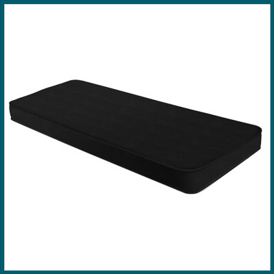Coussin de banc de baie vitrée 2 po Ebern Designs - personnalisable pour une utilisation intérieure et extérieure